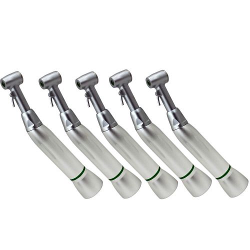 5x Dental Reduction 20:1 low speed Contra Angle Handpiece Treatment Hand Use NEW