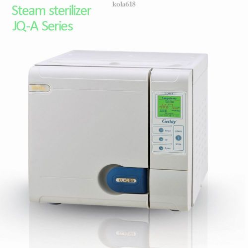 Good quality dental steam sterilizer autoclave getidy class b jq-a-23 23l for sale