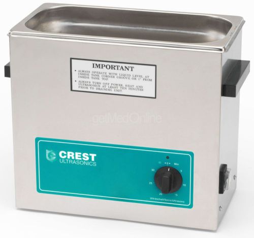 Crest 1.5 Gal Powersonic Benchtop Ultrasonic Cleaner w/Mechanical Timer, CP500T