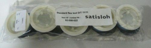 Satisloh x flex standard polishing tool 1/4&#034; x 2&#034; 92008022 bag of 10 nib for sale