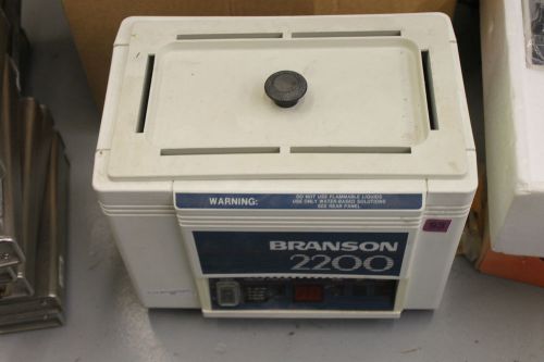 Branson Ultrasonic Cleaner waterbath water bath  2200 120V sonic