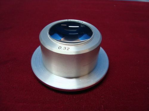 NIKON Model 0.32 Low Power Microscope Condenser Lens