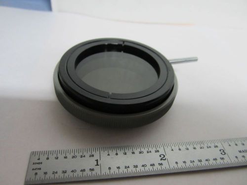 Microscope polarizer sz-po olympus japan optics as is bin#k5-09 for sale