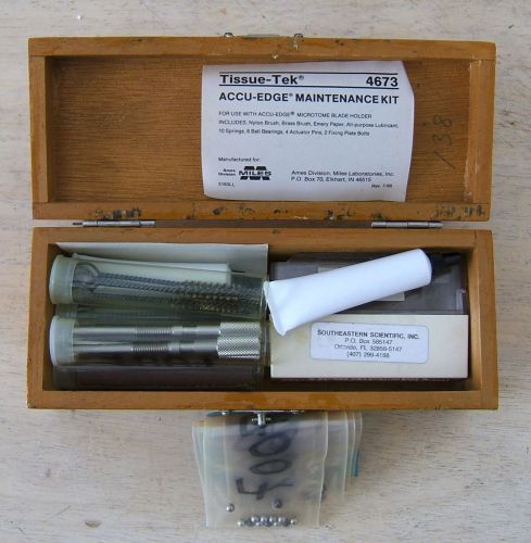 Repair kit for accu-edge blade holders in original wood box for sale