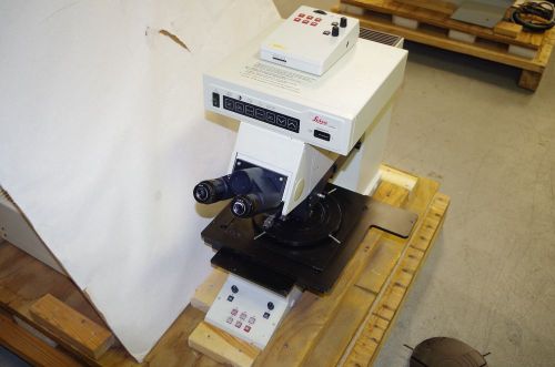 Leica polyvar sc inspection microscope with 5x 10x 20x 50x 100x 150x objectives for sale