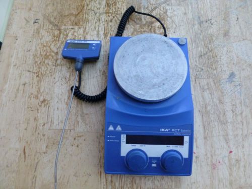 IKA RCT Basic Digital Stirrer Hotplate with ETS-D6 Thermometer NO POWER CORD