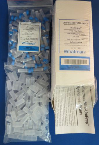 Whatman Mini-UniPrep Syringeless Filter 0.45µm PTFE (Pack 78) UN203NPUORG