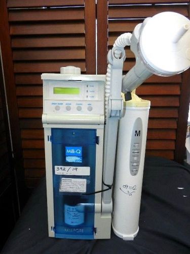 MILLIPORE MILLI-Q SYNTHESIS A-10 WATER PURIFICATION SYSTEM (ITEM# 392 /19)