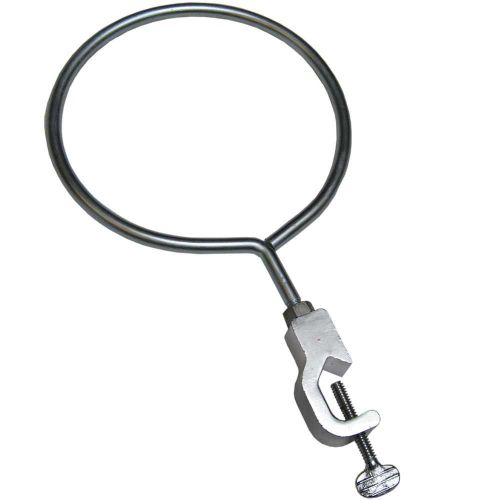 Ring clamp (6 inch), short, separatory funnel,  ring stand, support for sale