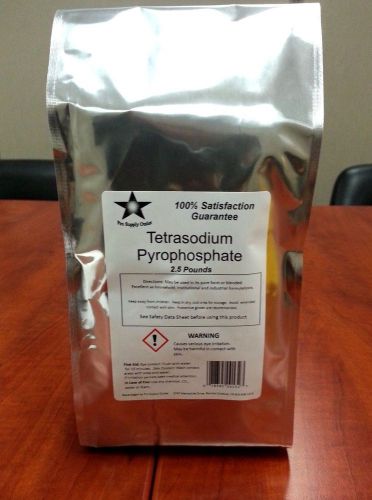 Tetrasodium pyrophosphate (tspp) 2.5 lb pack w/ free shipping! for sale