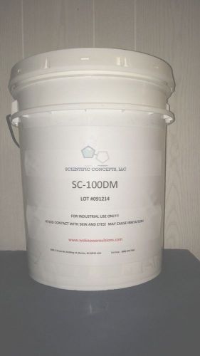 100 centistoke dimethyl silicone fluid 100% rubber lubricant mold release pail for sale