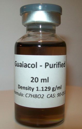 Guaiacol 20ml  - gear - aka super solvent for sale