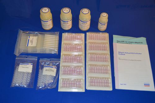 Qiagen qiaquick 8 pcr purification kit w/ buffers pb, pe, eb model 28142 for sale