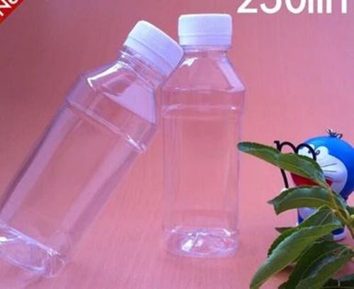 30 New Empty Clear Plastic Juice Drinks Bottles 250 ml item no 65