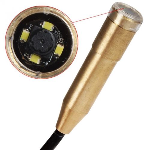 USB Waterproof Borescope Endoscope Inspection Snake Tube Camera 4LED+ 10M/30ft