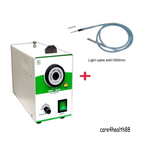 2014 brand new ce 150w single halogen cold light source+1 fiber cable ?4mmx1.8m for sale