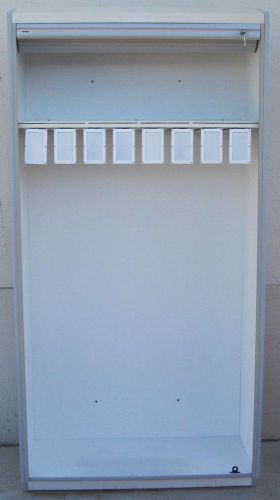 Stanley innerspace surgical supply cabinet w/ roll-top locking tamboor door for sale