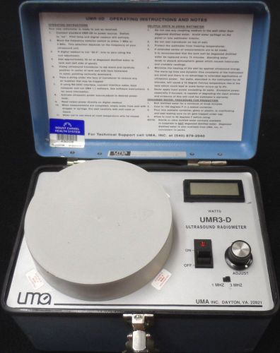UMA Ultrasound 3D Radiometer UMR3-D