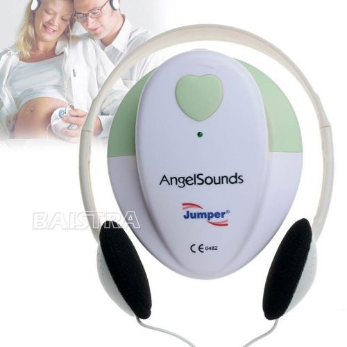 Hot!!! Angel Sounds Baby Doppler Heartbeat Prenatal Monitor Green FDA CE Proved