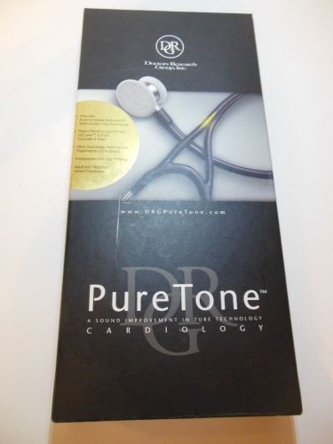 DRG Puretone Cardiology Stethoscope External Noise Reduction 27&#034; Navy