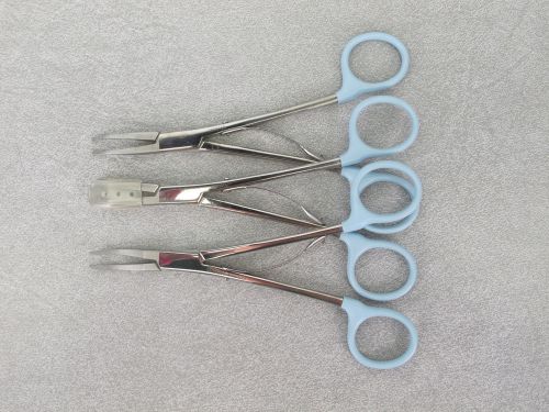 WECK 523109 LOT OF (3) CLIP APPLYING FORCEPS SURGICAL