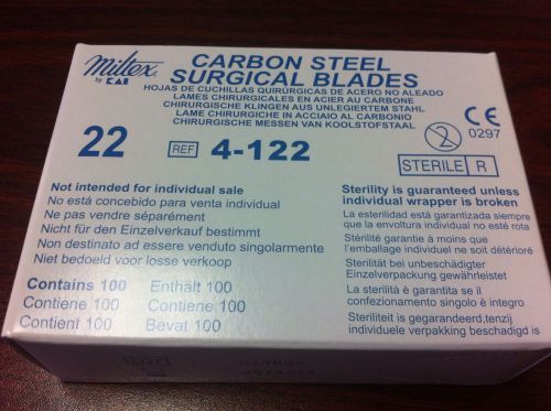 Carbon Steel Surgical Blades #22