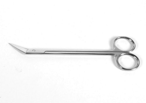 Kelly Scissors Angled Serrated Blade, Dental Surgical Instruments
