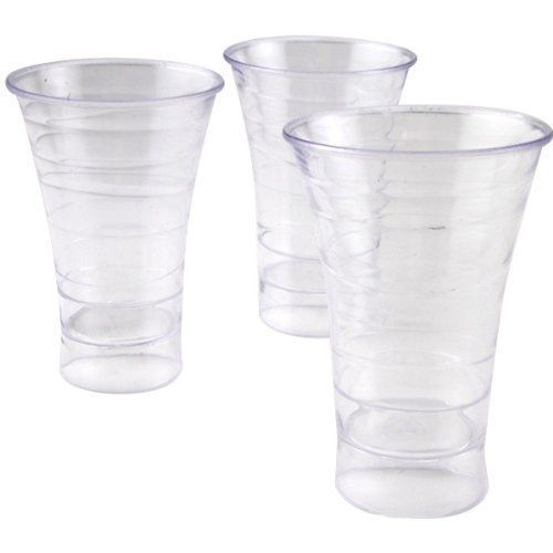 New disposable plastic spiral shot cups - 1.75 oz: pack of 50 cups for sale