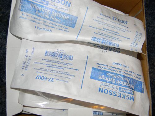 Mckesson Irrigation Syringe REF 37-6007 BOX of 20 NEW