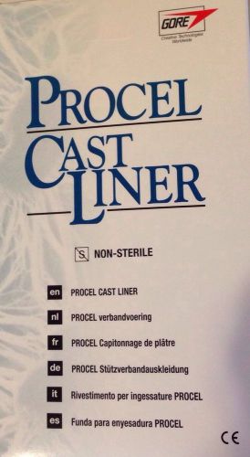 Gore Procel Cast Liner Patient Kit 3 Rolls. Waterproof Cast Liner New In Box