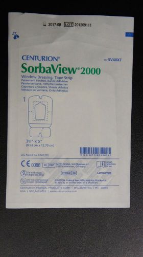 Centurion SV40XT Sorbaview 2000 Window Dressing Tape Strip 3-3/4&#034;x5” ~ Lot of 37