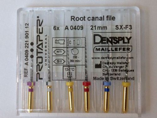 Dentsply ProTaper Files Any Size or Length Dental Endodontic Root Canal Files