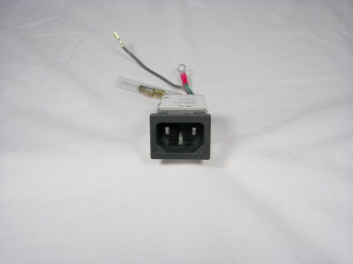 Power cord receptacle &amp; filter (sv-pcr3) for 3m 497 electronics vacuum cleaners for sale