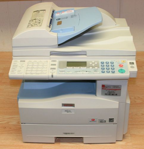 Ricoh MP 171 Printer Desk Top Copier Scanner Fax - Only 28,454 on Meter - NICE!