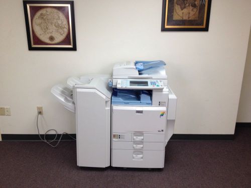 Ricoh MP C5000 Color Copier Machine Network Printer Scanner Fax Finisher MFP