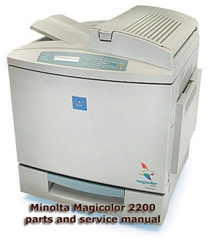 Minolta Magicolor 2200 service and parts manual pdf