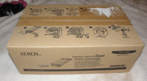 Xerox 113R00719 Standard Capacity Print Cartridge. Cyan, New,  Phaser 6180