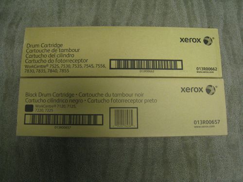 2 Xerox Drum Cartridge 013R00662 013R00657 WorkCentre 7525/7530/7535/7545/7556
