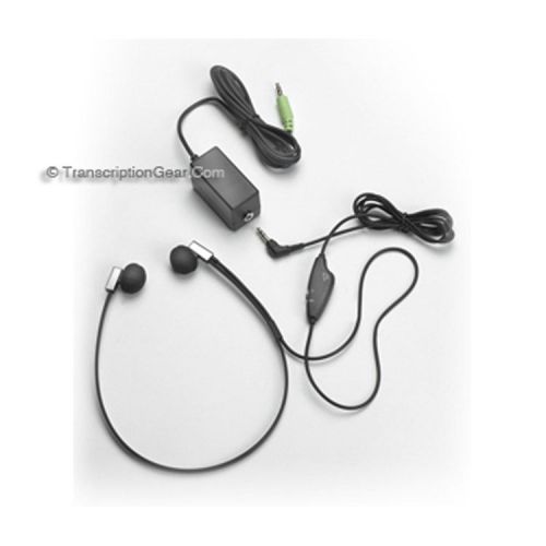 Spectra FlexFone FLX-10 Headset with volume control and 10 pair of ear cushions