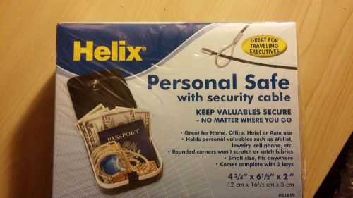 Helix Deluxe Personal Safe  BRAND NEW