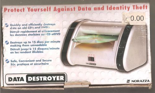 Norazza Data Destroyer  DD3001 - in retail box - CD and DVD data shredder