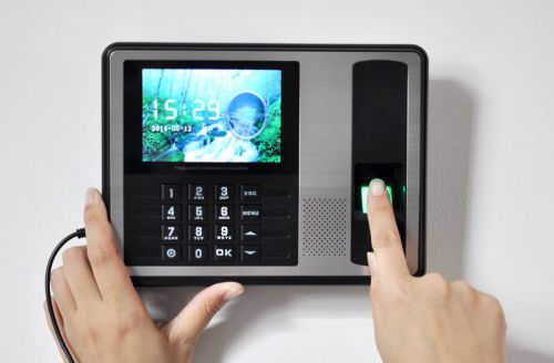Self-service fingerprint time attendance - 4 inch tft screen, 1000 fingerprint c for sale