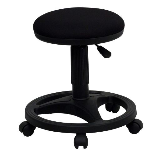 Flash Furniture Height Adjustable Stool with Footring