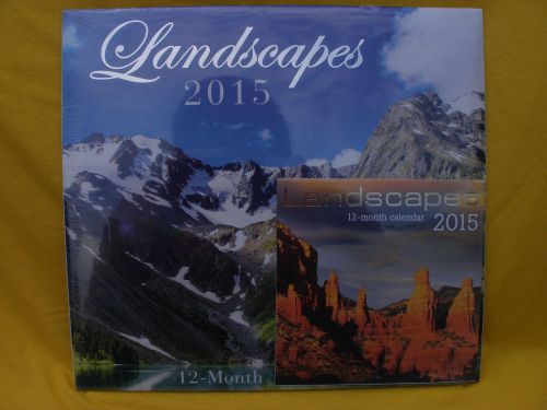 2015 Landscapes Wall Calendar+ BONUS Mini Calendar