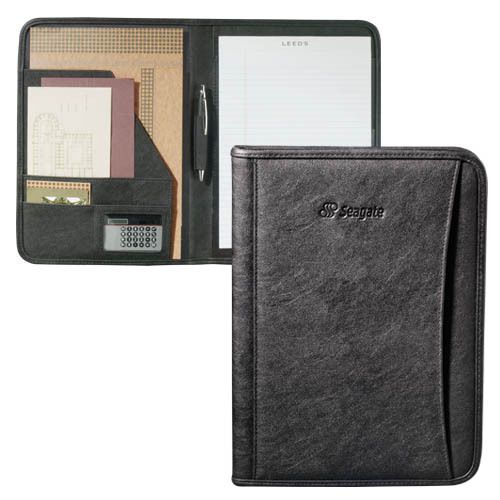 Brand NEW!! Leeds Black Portfolio with USP embossed Item 06001-01