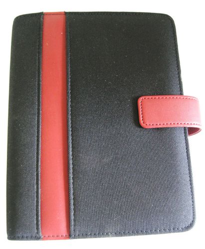 365 Franklin Covey Black/Maroon Day Planner USED/SEE DESCRIPTION