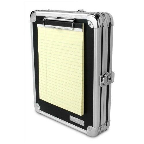 Locking storage clipboard legal pad hard case key secure office security orderly for sale