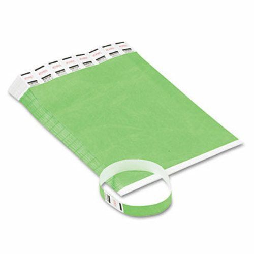 Advantus Crowd Wristbands, Sequentially Numbered, Green, 500 per Pack (AVT75511)