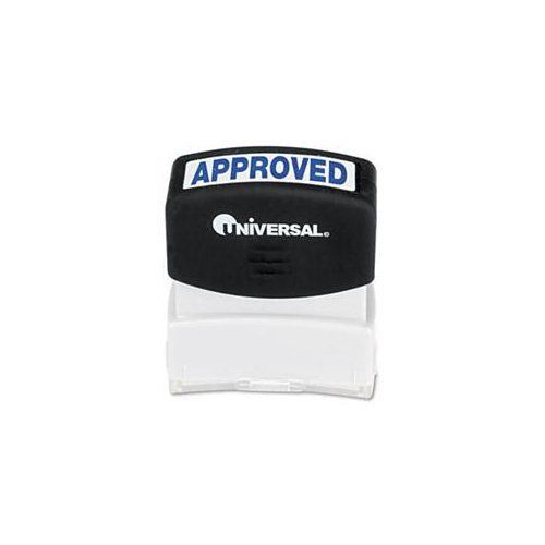 Universal Office Products 10043 Message Stamp, Approved, Pre-inked/re-inkable,
