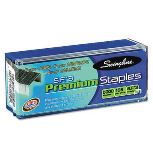 Swingline sf3 premium staples 105 per strip, chisel point 5000/box lowest price for sale